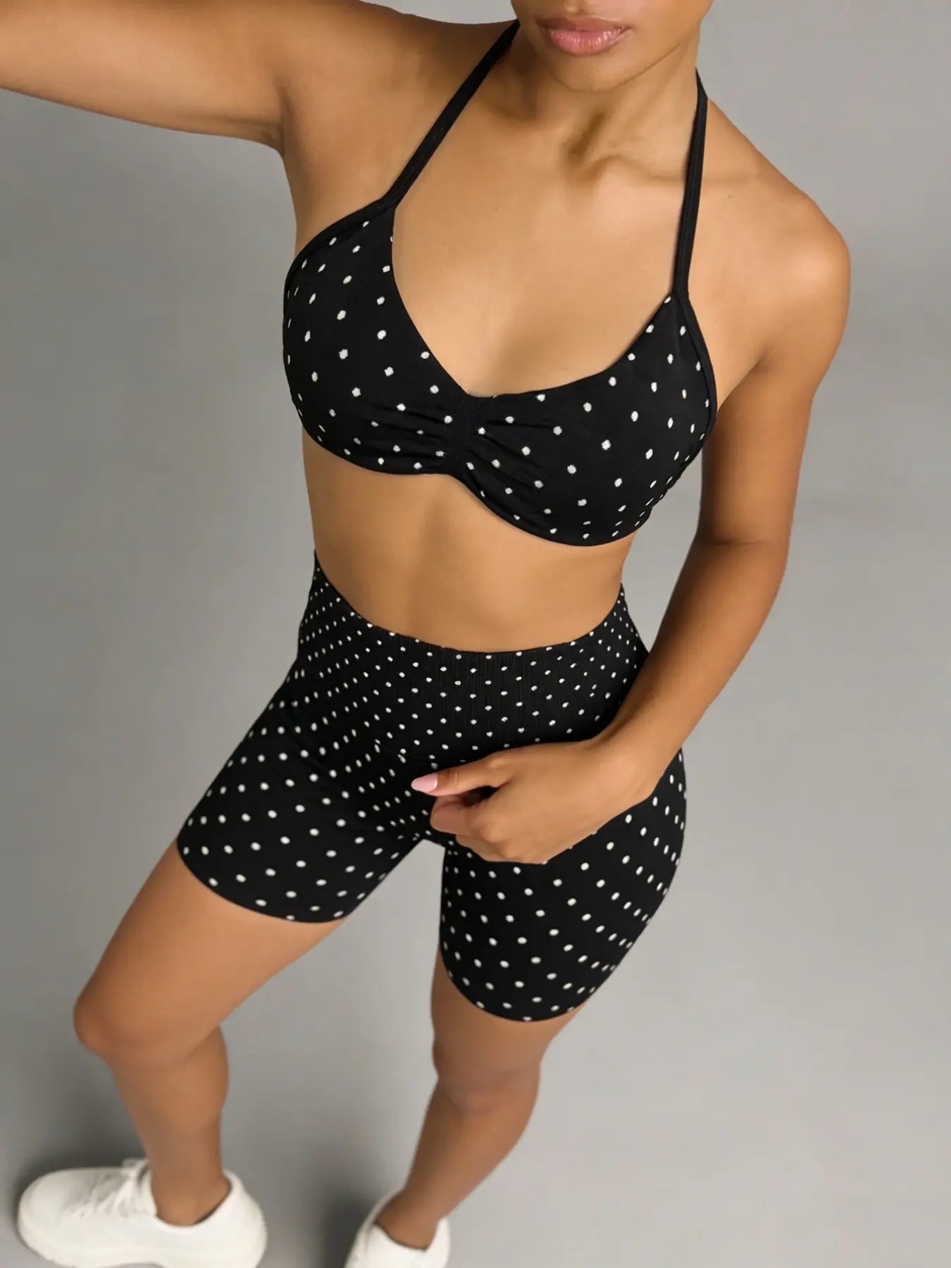 New Women'S Sporty Yoga Set, High-Waist Tight-Fitting Shorts and Tank Top, Summer Fitness for Running and Gym