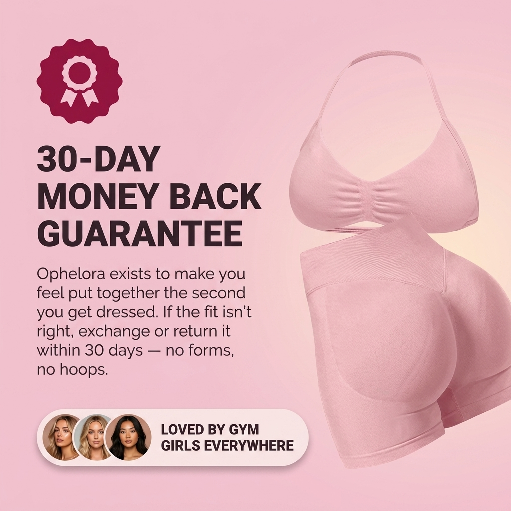 30-day money back guarantee — Ophelora Sculpt Set