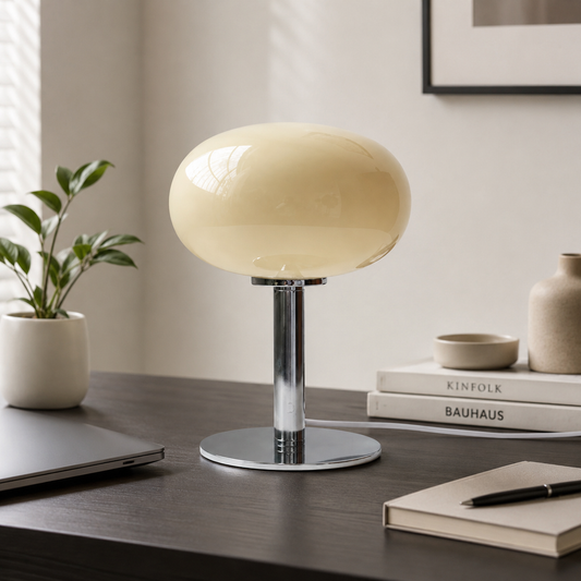 Rascal Retro Glass Table Lamp